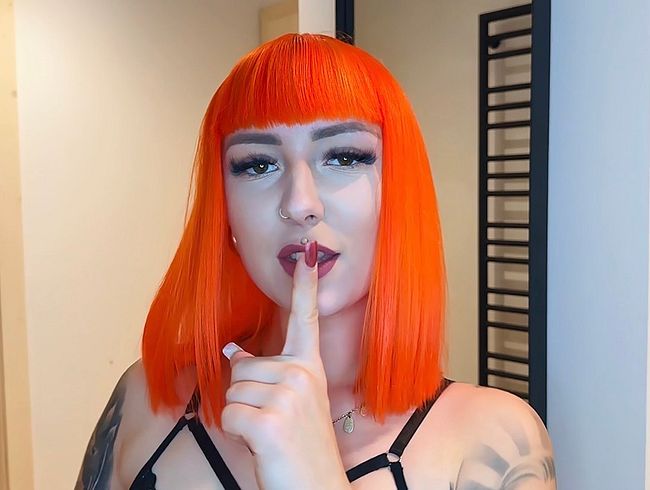 Ich schminke mich in Dessous und du bist ganz nah dabei.