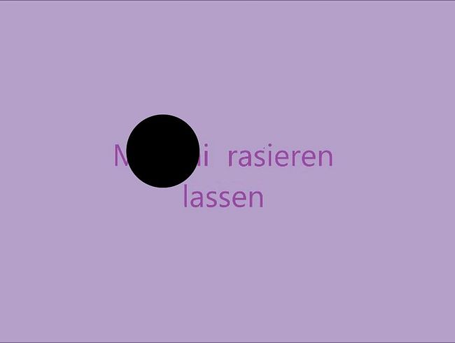 musc** rasieren lassen