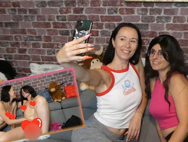 DAS ging ziemlich schnell... Ronya und Ich streic**ln unsere musc**S!!!