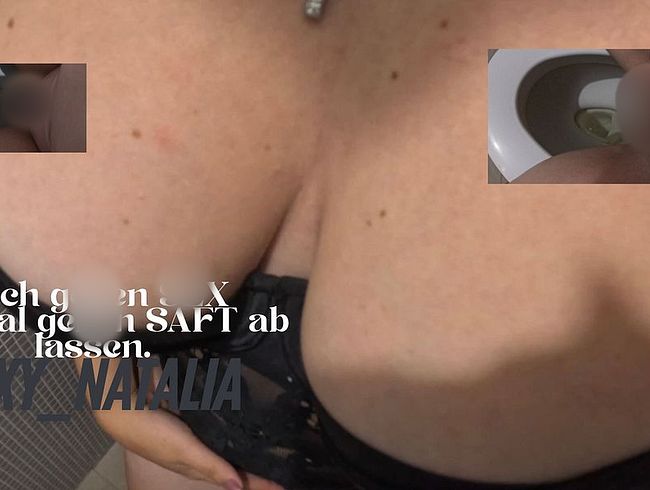 Nach geilen s*x erstmal geilen sa*t ab lassen.