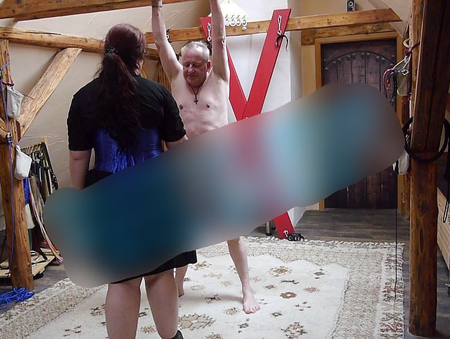 skla*e hat neues Spielzeug gewonnen und wird damit das erste Mal bestraft