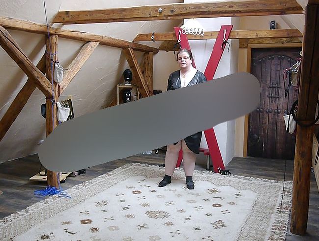 skla*e kommt zu spät und die Lady wird böse