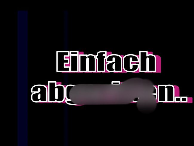 Einfach abgeritten..