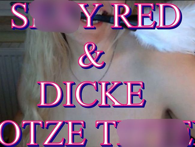s*xy Red and dicke Rotze ti*ten 4K - Ohne Ton
