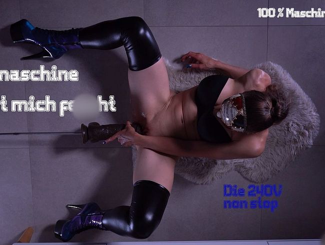 fi**maschine mit Riesendil*o fi**t meine fo**e durch. (Video von 2023)