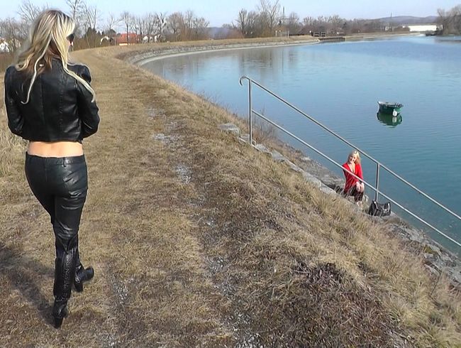 Geplanter Outdoor bl*wjob mit Monsterschw**z