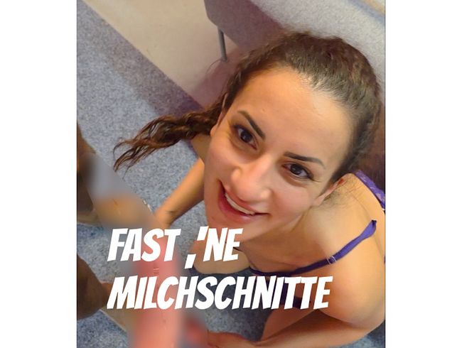 Fast ‚‘ne Milchschnitte im Mund - ,,Sue, nimm‘ den Mund nicht zu voll + fo**en-fi**