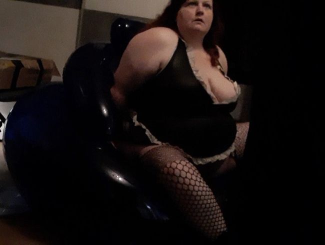 Blauer Sessel härtetest