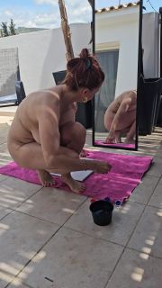 Die Königin wird angemalt 🔥💦