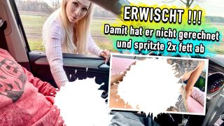 ERWISCHT ! Damit hat er nicht gerechnet und spritzte 2x ab!